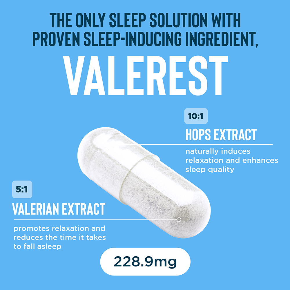 Relaxium Sleep Aid for Adults, 5mg Melatonin, Magnesium Glycinate, 30-Day